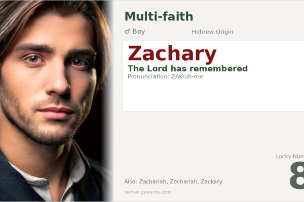 Zachary Name Meaning — Hebrew Origin, Boy Name & Details (2025)