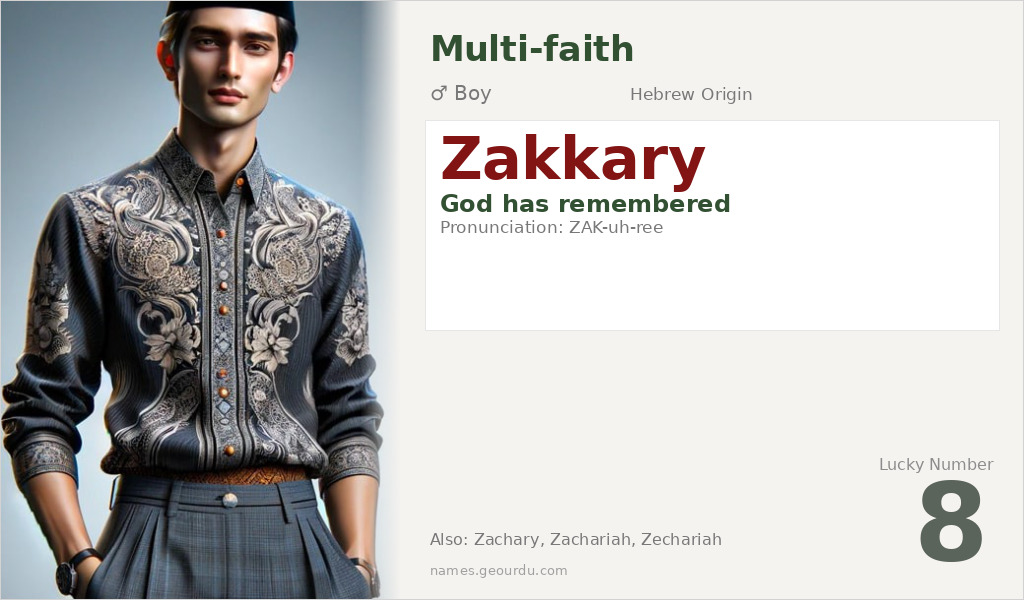 Zakkary Name Meaning and Details
