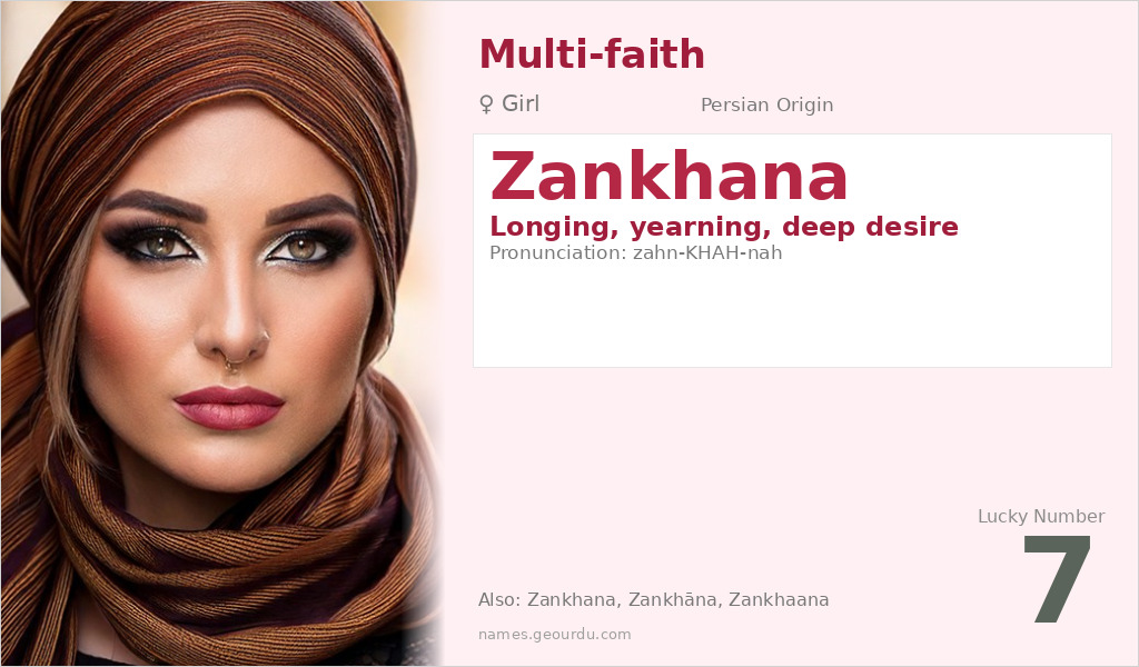 Zankhana Name Meaning and Details