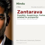 Zantarava Name Meaning and Details