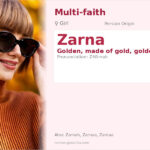 Zarna Name Meaning and Details