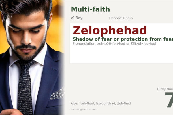 Zelophehad Name Meaning — Hebrew Origin, Biblical Significance & Details