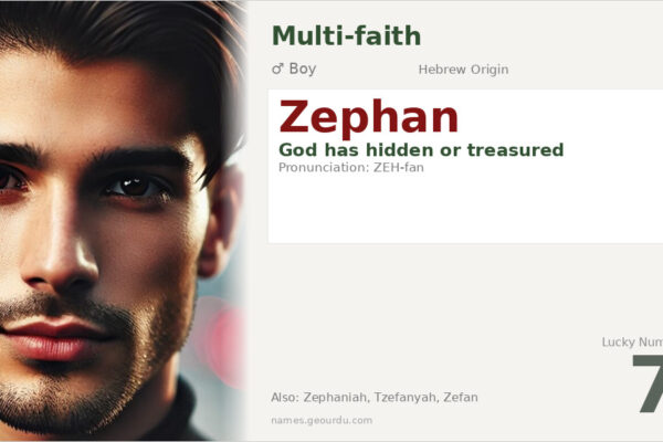 Zephan Name Meaning — Hebrew Origin, Boy Name & Details (2025)