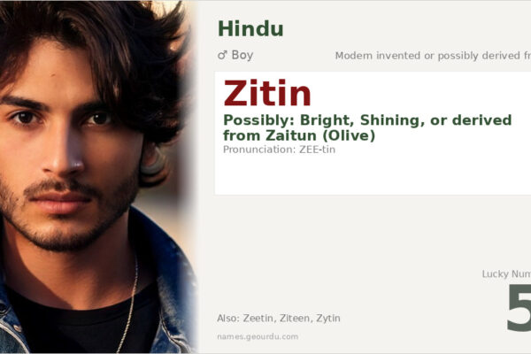 Zitin Name Meaning — Origin, Gender & Details (2025)